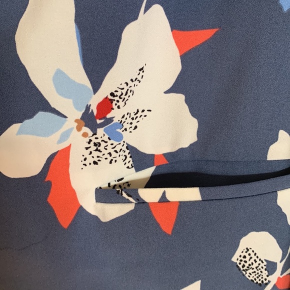 Blue floral blazer - Picture 2 of 5